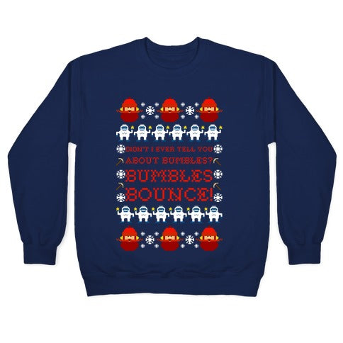 Yukon Cornelius and Bumble Ugly Sweater Crewneck Sweatshirt